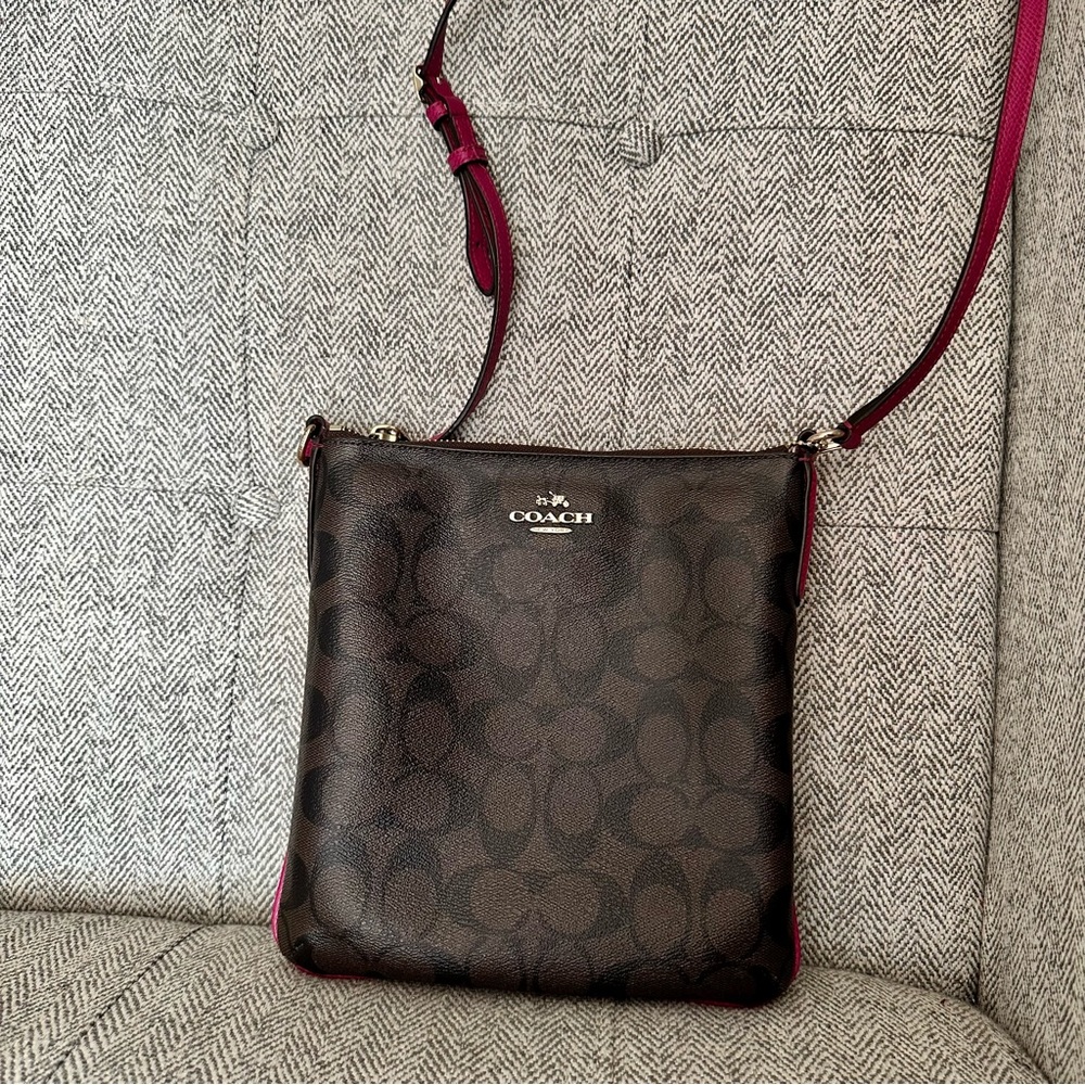 Coach Monogram Crossbody Bag